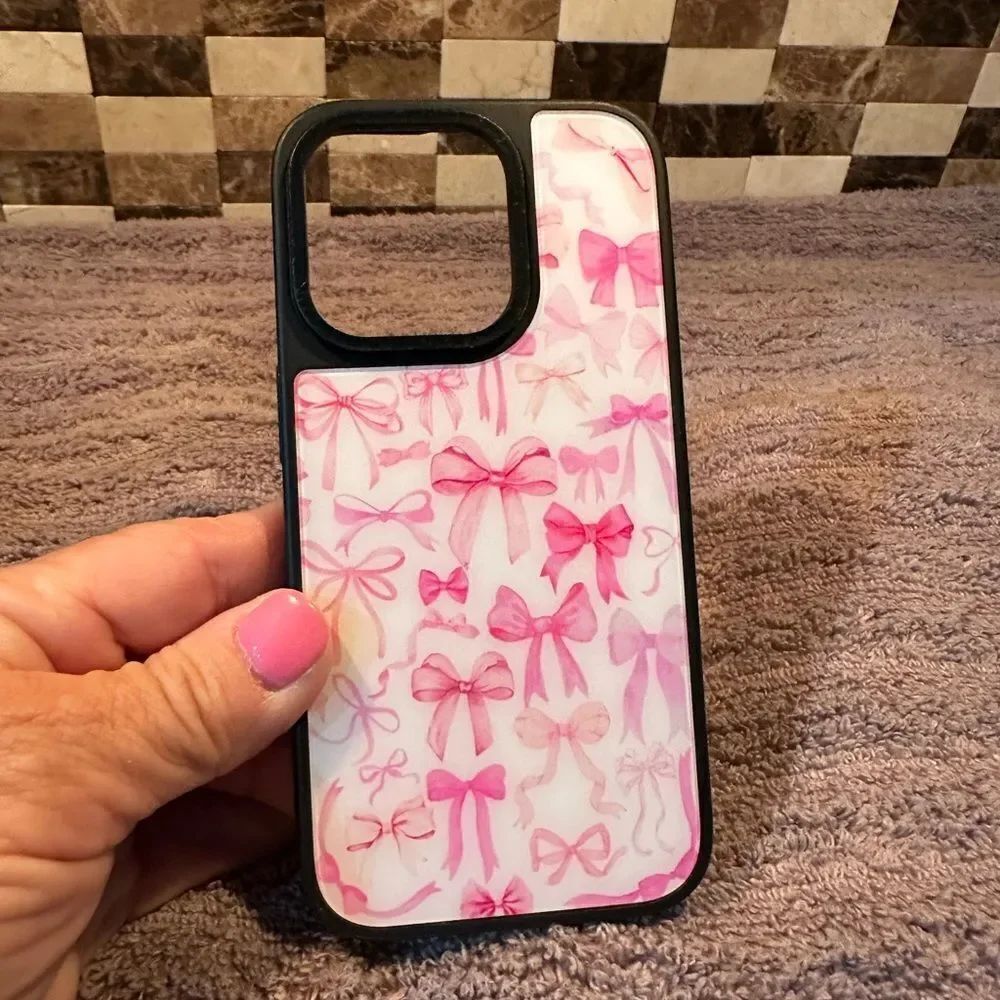 Pink Bow Pattern 14 ProโPhone Case
